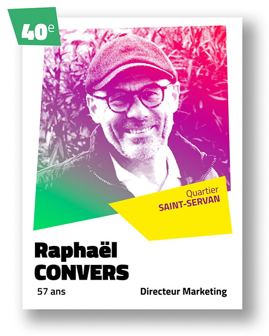 Portrait de Raphaël Convers, 40ème sur la liste du binôme Céline Yadav et Alain Guillard pour Voies Communes