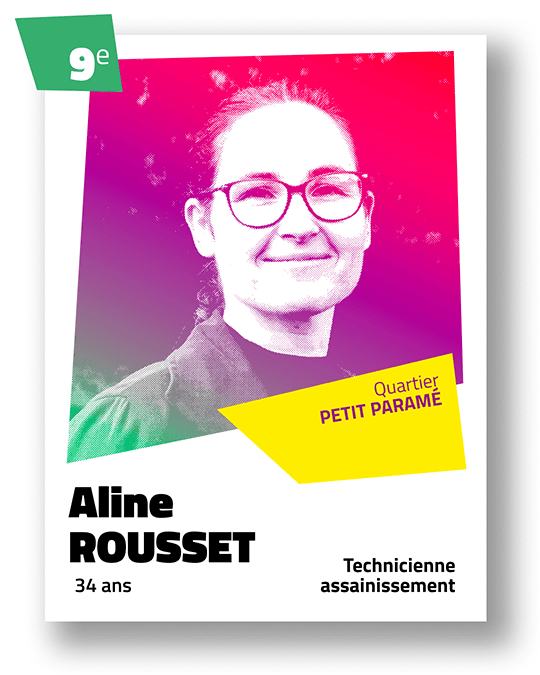 Portrait de Aline Rousset, 9ème sur la liste du binôme Céline Yadav et Alain Guillard pour Voies Communes