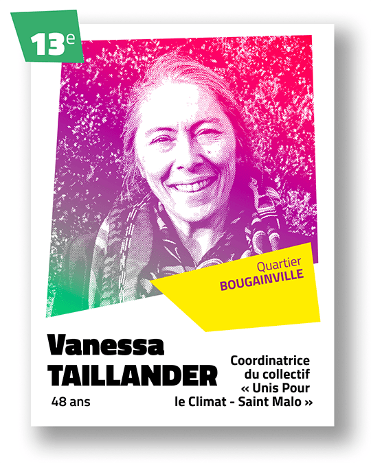 Portrait de Vanessa Taillander, 13ème sur la liste du binôme Céline Yadav et Alain Guillard pour Voies Communes