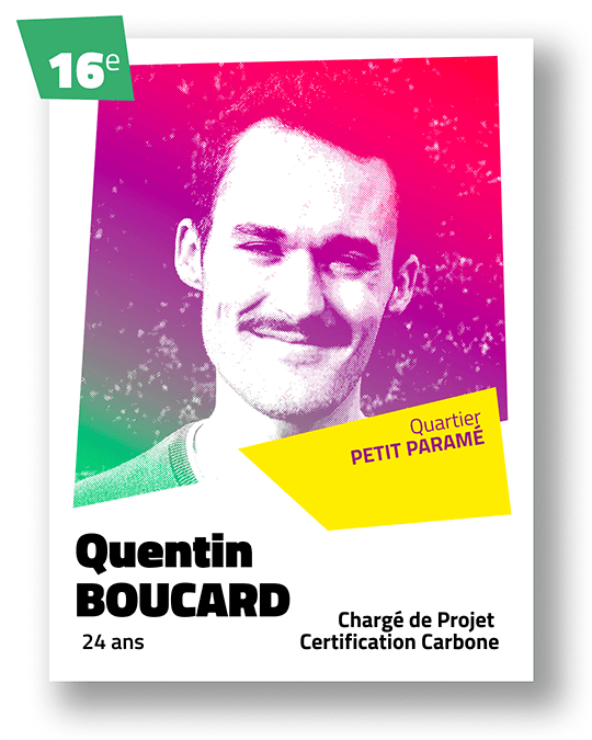 Portrait de Quentin Boucard, 16ème sur la liste du binôme Céline Yadav et Alain Guillard pour Voies Communes