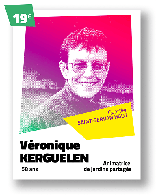 Portrait de Véronique Kerguelen, 19ème sur la list du binôme Céline Yadav et Alain Guillard pour Voies Communes
