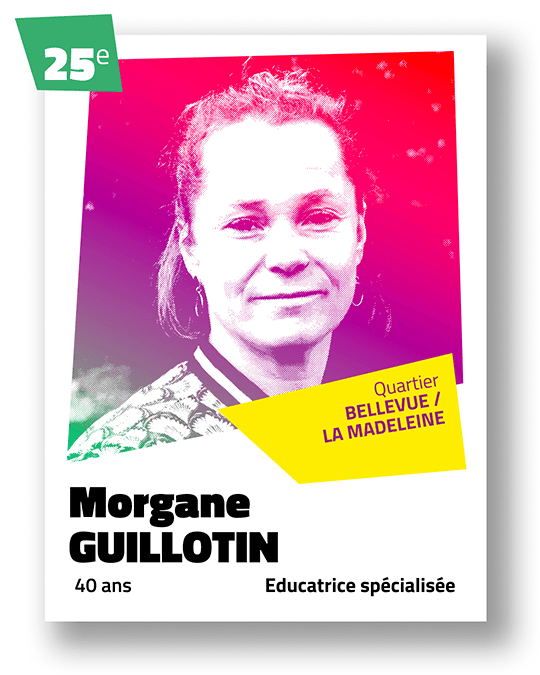 Portrait de Morgane Guilloton, 25ème sur la liste du binôme Céline Yadav et Alain Guillard pour Voies Communes