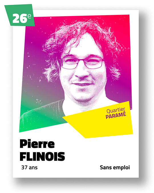 Portrait de Pierre Flinois, 26ème sur la liste du binôme Céline Yadav et Alain Guillard pour Voies Communes