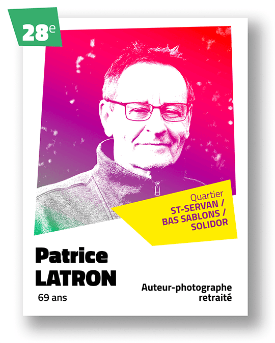 Portrait de Patrice Latron, 28ème sur la liste du binôme Céline Yadav et Alain Guillard pour Voies Communes