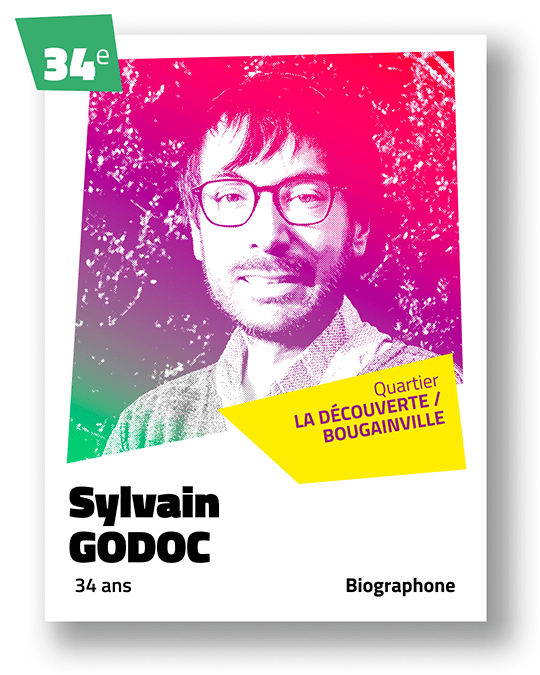 Portrait de Sylvain Godoc, 34ème sur la liste du binôme Céline Yadav et Alain Guillard pour Voies Communes