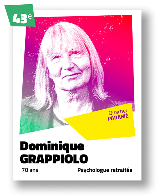 Portrait de Dominique Grappiolo, 43ème sur la liste du binôme Céline Yadav et Alain Guillard pour Voies Communes